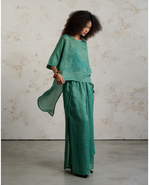 Lam Sơn - High-low blouse